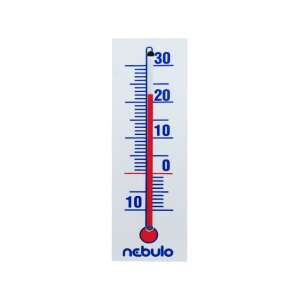 Nebulo Kunststoffthermometer für Kinder, Schulbedarf, Temperatur lernen - Schreibwaren & Schreibmaterial