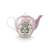 Ceainic din porțelan Lily&Lotus Fliesen Flieder 1,6l cu design floral