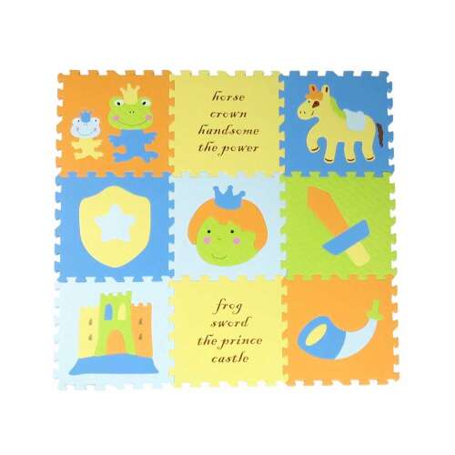 Babygreat, Mata do puzzli z nadrukiem Zaczarowana Kraina, 92x92 cm, 13mm, GB-MP129 99286399