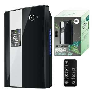 Carruzzo Q34L Luftentfeuchter, schwarz, mit Fernbedienung - Heizstrahler und Luftentfeuchter