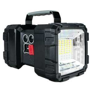 Lanterna multifunctionala, reincarcabila, power bank, 800lm, 7 moduri de luminare la 2 capete, negru 99309990 - Lanterne