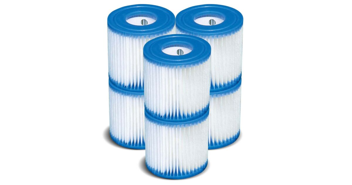 Filter für Poolpumpe Typ h 6 Stück intex 29007 99312634