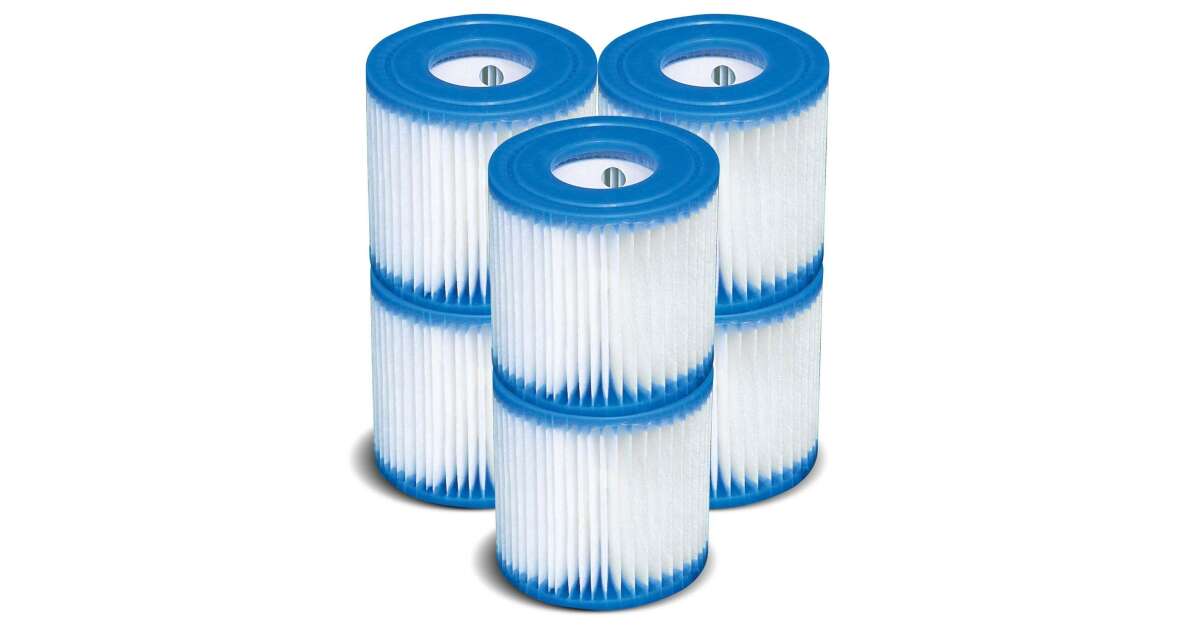 Filter für Poolpumpe Typ h 6 Stück intex 29007 99312634