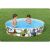 Two children playing in Bestway Dinosaur Kiddie Pool 183 x 38 cm