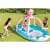 Kids playing in the Intex Friendly Octopus Inflatable Play Center with slide, splash pool, and water spray