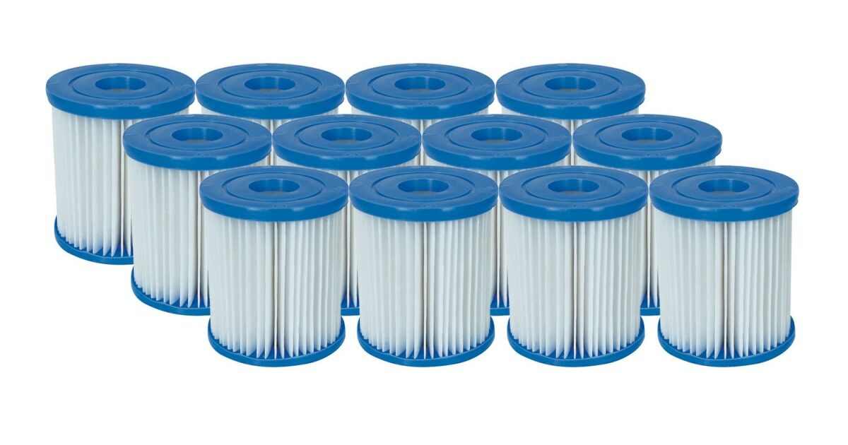 Filter für Filterpumpe Typ II - 12er-Satz bestway 58094 131039436