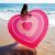 Inflatable beach mat heart 155 x 135 cm intex 58727 99312869