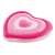Intex Heart Shaped Inflatable Pool Float, 155 x 135 cm, angled view
