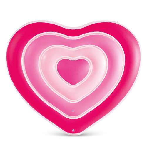 Intex Heart Shaped Inflatable Pool Float, 155 x 135 cm