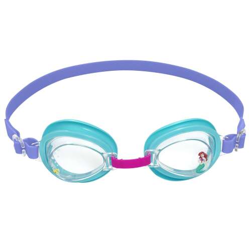 Ochelari de înot Bestway Arielka pentru copii, albastru, violet, lentile transparente
