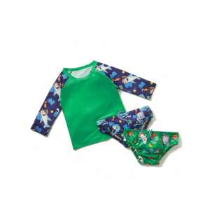 Bambino Mio Ocean baba fürdőruha szett úszópólóval és úszópelenkákkal, 1-2 éves - Bambino Mio