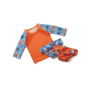 Bambino Mio Wave Patrol újrafelhasználható úszószett kiütésvédővel és úszópelenkával, 1-2 éves - Bambino Mio