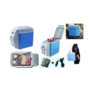 Praktikus 7.5 Liter Car Cooler and Warmer collage - Cooler, Ice Pack