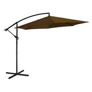 Jumi brauner Bananen-Ampelschirm für Garten oder Terrasse, 300 cm - Sonnenschirme