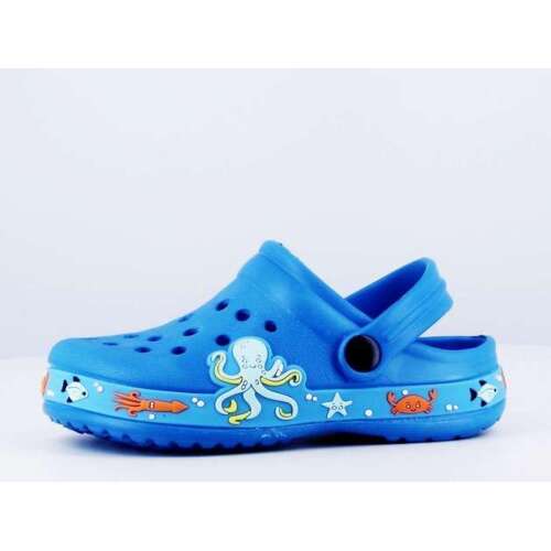 Happy Bee Holzschuhe Clog mit Meerestiermotiven 29