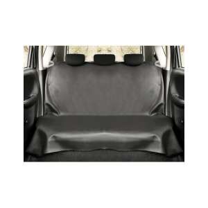 Carpassion black eco-leather backseat protector for pets and luggage - CarPassion