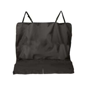 Black car seat protector, CAR FACE brand, protects your car seats from dirt and spills - Home & Garden