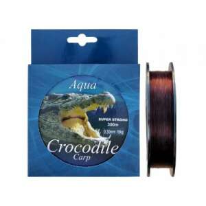 Aqua Crocodile Carp 300m Super Strong Fishing Line, Brown, 0.30mm, 16kg - Monofilament Line