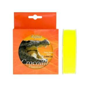 Aqua Crocodile Fluo-Carp 600m fishing line, 0.35mm, yellow fluorescent - Monofilament Line