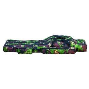 Baracuda B1 camouflage fishing rod bag with 3 compartments, 90 cm - Fishing Bag & Rod Holdall