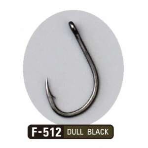 Sasame Meijyn Carp fishing hook, black nickel, size 8 - Fishing Hook