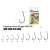 Hayabusa Sode Ringed HBO100 fishing hooks, size 12