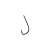 Hayabusa Sode Ringed HBO100 fishing hook, size 12