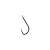 Hayabusa Sode HG-100 fishing hook, black, size 8