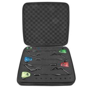 Baracuda BB Swinger Set with Case, 4 pieces, with counterweight and illumination, 4 colors - Bite Alarm