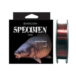 Baracuda Specimen Carp Fishing Line, 300m, Brown, 0.25mm - Monofilament Line