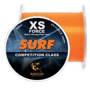 Baracuda Surf XS Force 300m Orange Fluo Fishing Line - Monofilament Line