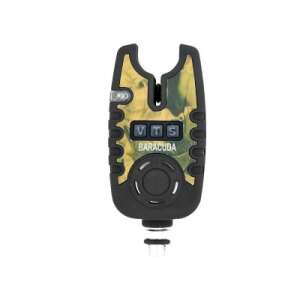 Avertizor digital sonor/optic Baracuda TLI 21 cu mufa jack, black and camo, fishing bite alarm - Bite Alarm