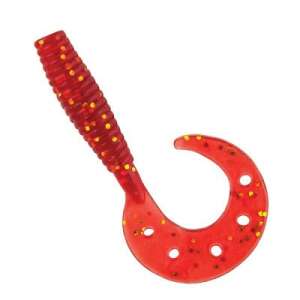 Red Twister Baracuda Deluxe WORM SERIES - TAIL 5001 fishing lure, 55 mm, 1.5 g - Soft Bait & Twister