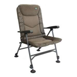 Zfish Deluxe GRN fishing chair, comfortable, adjustable backrest, armrests, green - Fishing Chair & Armchair