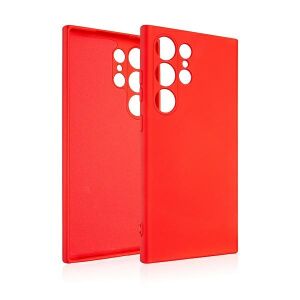 Beline Piros Szilikon Tok Samsung Galaxy S24 Ultra - Kettős Nézet - Beline
