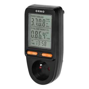 ORNO Energiamérő Kijelzővel - OR-WAT-435/B