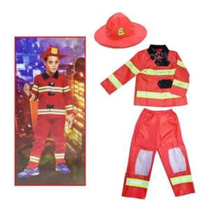 Tűzoltó Jelmez - Kisfiú - 110-120 cm