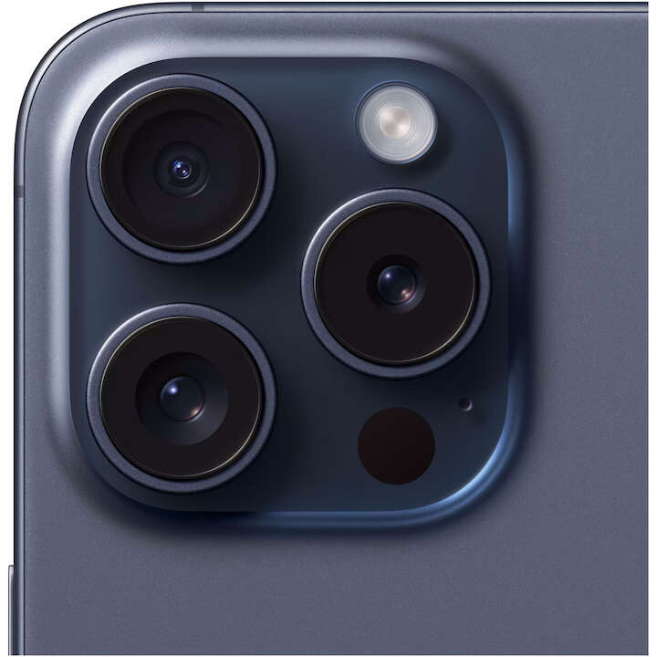 Apple iphone 15 pro, 256 gb, 5g, modrý titán