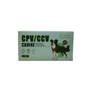 Petuse Test Rapid Canin Parvovirus și Coronavirus CPV/CCV pentru Câini - Test de diagnostic rapid