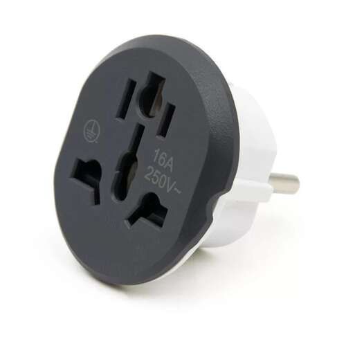 Universal Mains Adapter and Power Strip 16A, KOS-10004