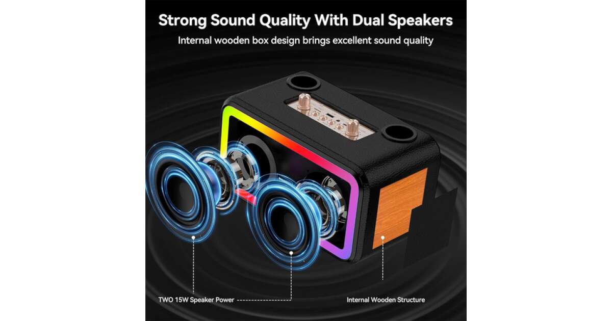 BOOMS BASS M3201 アウトドアカラオケステレオ Booms Bass Outdoor