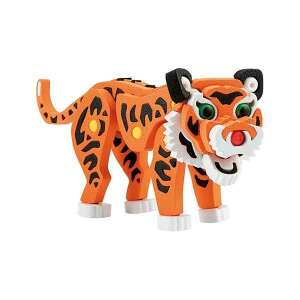 3D Tigris Puzzle, 121 darab, Oktatójáték - Puzzle & Kirakó