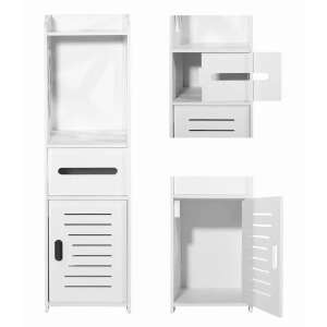 Fürdőszobaszekrény, 80 cm, fehér | model_15206_1