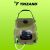 Portable Camping Shower with Thermometer, 20 Liter Water Tank 133889347