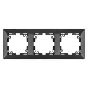 EMOS Hármas Keret - Antracit - Vízszintes/Függőleges