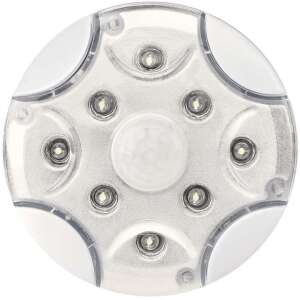 EMOS LED éjjeli fény mozgásérzékelővel, 8 LED, hideg fehér, elülső nézet - Irányfény