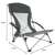 Trizand składany fotel kempingowy, szary, wymiary