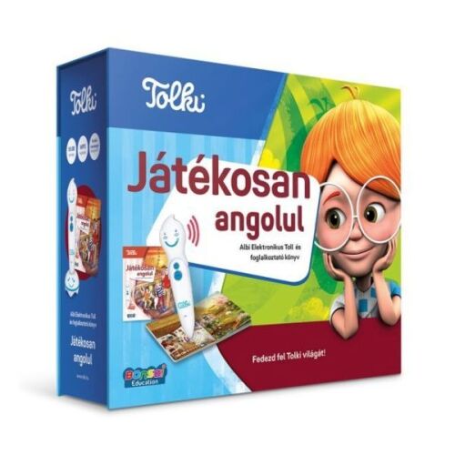 Tolki Interactive English Learning Book Set with Talking Pen