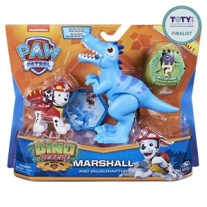 Mancs Őrjárat Dino Mentő Marshall és Velociraptor Figurák Játékszett - Spin Master