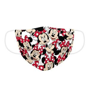 Minnie egér gyerek arcmaszk, újrafelhasználható, mosható, Minnie egér mintás - Cerdá